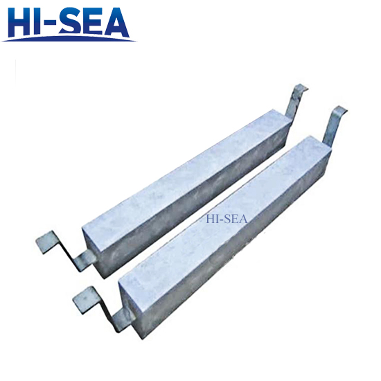 Aluminum Alloy Sacrificial Anode In Storage Tank